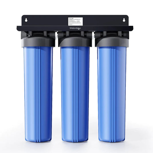Waterdrop Whole House Water Filter System with Carbon Filter & Sediment Filter